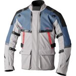 Rst pro series vulcan blouson textile de moto, bleu - argent, taille l pour hommes