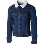 Rst sherpa denim veste textile de moto, bleu, taille xl pour hommes