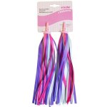 Ruban de dcoration de vlo pour enfants, 2 pices, banderoles de glands colors pour guidon de vlo, ...