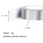 Ruban de golf auto adh�sif, feuille de plomb pond�r�e, queue, densit�, poids, pour putter en bois, fer, ...