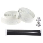 Ruban de guidon pour v�lo de route, ceinture perfor�e en cuir pu, respirante, souple, equipement fixe ...
