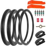 Rutu 2pcs pneu v�lo pliant 26x2. 35 avec chambre a air, hybride & plage, 26x2. 30 / 2. 40.