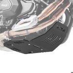 Sabot moteur pour benelli trk 502 / x 16 - 25 pare moteur aluminium noir