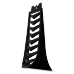 Sabot moteur pour harley davidson softail 18 - 25 cache radiateur cv6 noir mat