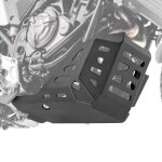Sabot de protection moteur compatible avec yamaha tenere 700 21 - 24 aluminium sk2 noir motoguard