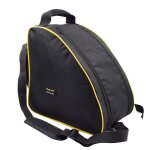 Sac a bandoulière durable pour voyage, sport, snowboard, ski, sac a chaussures, a passepoil jaune, 37x24x36cm ... Sac a bandoulière durable pour voyage, sport, snowboard, ski, sac a chaussures, a passepoil jaune, 37x24x36cm ...