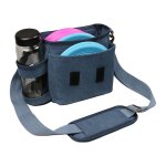 Sac a bandouli�re en toile extr�mement durable pour disques volants de golf, contient 8 - 10 disques, ...