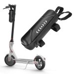 Sac de bouteille d'eau avant de scooter electrique 1l, etanche, coque dure de bicyclette, bouilloire, ...