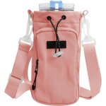 Sac pour bouteille d'eau pour tasse stanley, pochette de bouteille avec pochette de tlphone, bandoulire ...