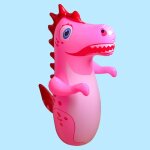 Sac de boxe gonflable sur pied, jouets de gobelet, sac d'animal bop en peluche d'air de scurit, jouet ...