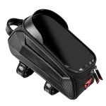 Sac de cadre de vlo de grande capacit, impermable, cls d'extrieur, installation facile, lampes de ...