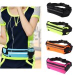 Sac a ceinture r�fl�chissant pour jogging, cyclisme, pochette avec porte - bouteille d'eau, sacs de course ...