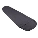 Sac de couchage liner - regatta - seal grey - l�ger - 1 place - printemps / et�