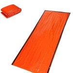 Sac de couchage d'urgence en aluminium pe, 2 pices, sac de couchage d'urgence de premiers secours, tente ...