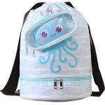 Sac a dos avec cordon de serrage pour enfants - sac a dos de sport humide et sec - sac a dos de natation ...