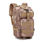 Sac a dos militaire en nylon pour homme, sac a dos 3p dulbackpack, sac molle pour la chasse, la randonne ...