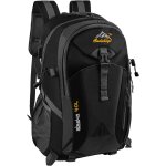 Sac a dos de randonne, 40 l, pour homme et femme, impermable, lger, grand, avec port de bandes rflchissan ...
