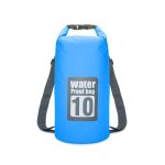Sac a dos sec etanche en pvc extrieur, sac flottant a eau, sac a roulettes pour kayak, rafting, canotage, ...