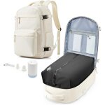 Sac a dos sous vide de voyage cabine avion avec pompe - sac de compression avec airbag, port usb, bagage ...