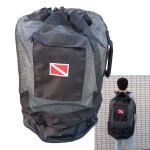 Sacs a dos surdimensionns en maille pour plonge sous - marine, sac a dos de plonge technique en maille ...