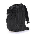 Sac a dos tactique en plein air militaire, noir