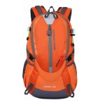 Sac a dos de voyage etanche pour randonn�e escalade camping alpinisme cyclisme 40l, orange