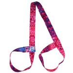 Sac a dos de yoga noir imperm�able, 1 pi�ce, tapis de yoga, nylon, pilates, transporteur, maille, sangle ...
