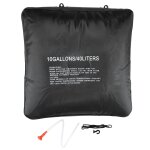 Sac de douche extérieur 40l, sac d'eau portable en pvc chauffé à l'énergie solaire pour voyage et randonnée ... Sac de douche extérieur 40l, sac d'eau portable en pvc chauffé à l'énergie solaire pour voyage et randonnée ...