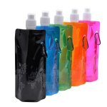 Sac d'eau pliable en silicone ultralger portable, bouteille d'eau, fournitures de sport de plein air, ...
