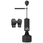 Sac de frappe boxe autoportant punching ball brunier 3 en 1 rev�tement synth�tique dim. 88l x 48l x 155 ...