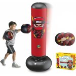 Sac de frappe enfant 160cm - punching ball enfants + pompe electrique + gants de boxe gonflables - 3 ...