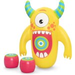 Sac de frappe gonflable monster knockout bop bag avec gants de boxe