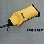 Sac gonflable flottant de scurit jaune, avec boucle a dgagement rapide, pour kayak et cano