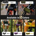 Sac de guidon de vélo ¿ design minimaliste ¿ 3 tailles, plusieurs couleurs ¿ sangles a clip, bandoulière ... Sac de guidon de vélo ¿ design minimaliste ¿ 3 tailles, plusieurs couleurs ¿ sangles a clip, bandoulière ...
