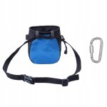 Sac a magnésie avec sangle de taille réglable pour pole dance et escalade, bleu Sac a magnésie avec sangle de taille réglable pour pole dance et escalade, bleu