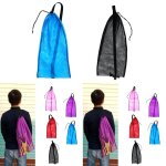 Sac en maille r�glable 2 pi�ces, sac en maille pour plong�e sous marine, palmes de plong�e, masque, sac ...