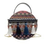Sac a main en rotin pour femmes, sacs de paille tissés plage, sacs a bandoulière dames, sac a main bohème ... Sac a main en rotin pour femmes, sacs de paille tissés plage, sacs a bandoulière dames, sac a main bohème ...