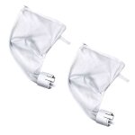 Sacs de nettoyeur de piscine en maille, remplacement de la fermeture eclair de sac pour le nettoyeur ...