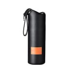 Sac noir avec poign�e, porte - bouteille d'eau a fermeture eclair, pour v�lo, randonn�e, voyage, camping ...