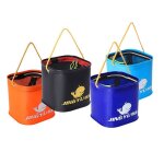 Sac pliable portable de 20cm, 9l, conteneur de stockage d'eau, de transport d'eau, avec corde de 6m, ...