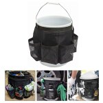 Sac de rangement de seau de pche pour seau de 5 gallons, organisateur multifonctionnel d'outils de lavage ...