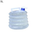 Sac seau d'eau pliable portable 5l 5 / 10 / 1 bouteille en plastique de qualit� alimentaire, conteneur ...