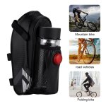 Sac de selle de vlo, etanche ip44, poche pour feu arrire, vtt, sac a outils, pochette pour bouteille ...