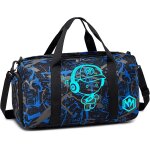 Sac de sport pour enfant garon et femme avec compartiment a chaussures et compartiment humide, sac de ...