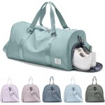 Sac de sport homme & femme, sacs de voyage avec compartiments chaussures et humide, pour gym, fitness, ...