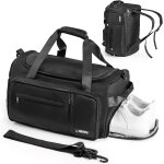 Sac de sport et sac de voyage pour homme et femme - 43 l - grand bagage a main avec compartiment a chaussures ... Sac de sport et sac de voyage pour homme et femme - 43 l - grand bagage a main avec compartiment a chaussures ...