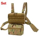 Sac tactique de plein air cs militaire wargame, poitrine plate - forme airsoft pochette holster molle ...