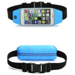 Sac de taille pour sport, ceinture de jogging en plein air, etui etanche pour tlphone, etui de gymnastique ...