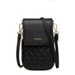 Sac de tlphone crossbody, sac a bandoulire, sac a main, sac a main le noir