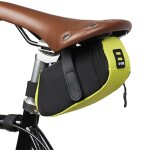 Sac de vlo en nylon etanche, sacoche de selle de rangement de vlo, sac de sige arrire solide, conception ...